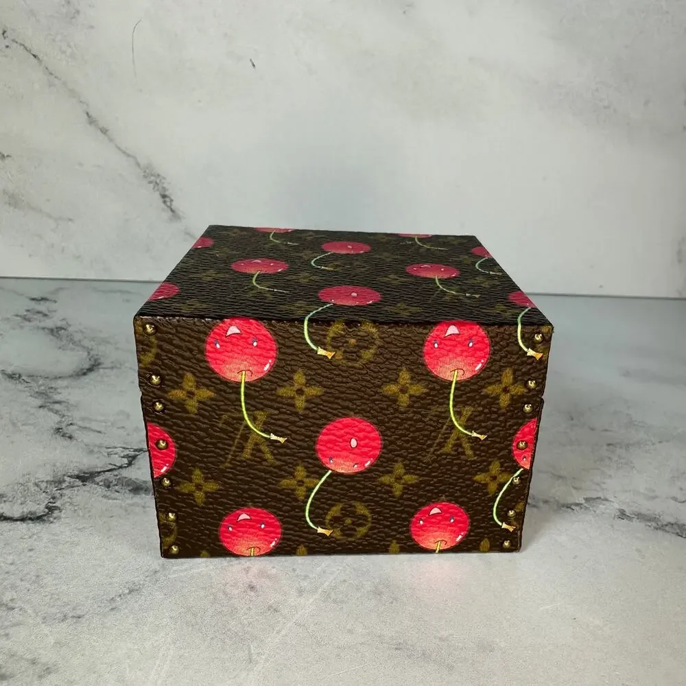 Louis Vuitton Cherry Trunk Case Ring Box Monogram Cerises Mini Vintage Murakami - Picture 5 of 14